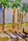 Art: Palm Trees by Artist Delilah Smith