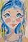 Art: Blue Eyed Fairy by Artist Delilah Smith