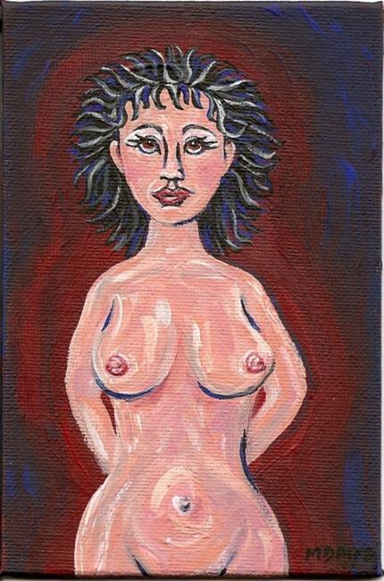 Art: Nude Lady 1 by Artist Melinda Dalke