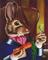 Art: An After Dinner Carrot by Artist Madeline  Carol Matz