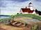 Art: Lighthouse by Artist Deanne Flouton