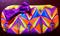 Art: Stained Glass Clutch by Artist Alma Lee