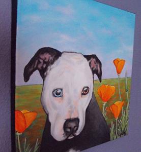 Detail Image for art Pibble in the Poppies