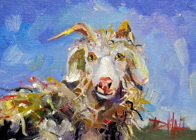Art: Goat by Artist Delilah Smith