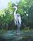 Art: BlueHeron by Artist Barbara Haviland