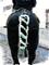 Art: Green and White Horse Tail by Artist Deanne Flouton