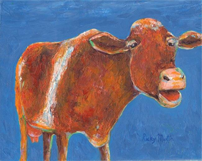 Art: Cow by Artist Ulrike 'Ricky' Martin