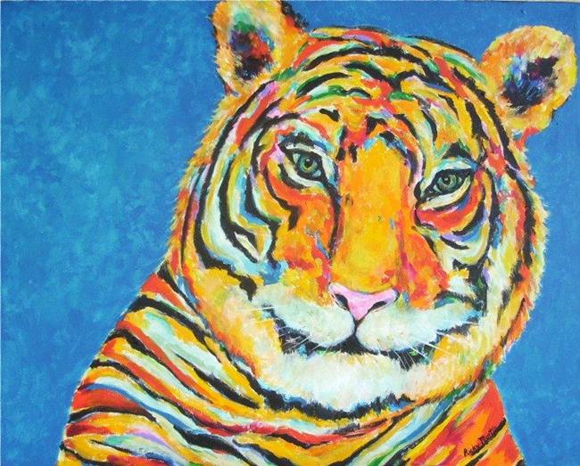 Art: Tiger Tiger - sold by Artist Ulrike 'Ricky' Martin