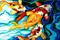 Art: KOI QUAD by Artist Marcia Baldwin