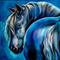 Art: BLUE MOON by Artist Marcia Baldwin