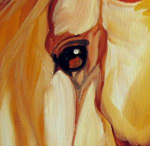 Detail Image for art SIENNA GOLD ~ EQUINE ART