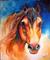 Art: COMANCHE SUN by Artist Marcia Baldwin