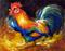 Art: ROOSTER ROOSTER by Artist Marcia Baldwin