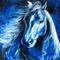 Art: BLUE THUNDER by Artist Marcia Baldwin
