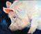 Art: MY PINK PIG by Artist Marcia Baldwin