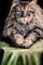 Art: KITTY SITTIN PRETTY by Artist Marcia Baldwin