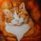 Art: MY FAT CAT by Artist Marcia Baldwin