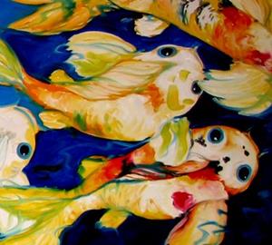 Detail Image for art WRONG WAY KOI