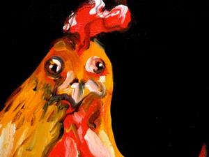 Detail Image for art HOWDY ROOSTER
