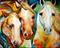 Art: MAGIC THREE by Artist Marcia Baldwin