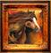 Art: ANDALUSIAN EQUINE PORTRAIT by Artist Marcia Baldwin