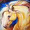 Art: GOLDEN STALLION 16 by Artist Marcia Baldwin