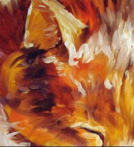Detail Image for art SLEEPY ~ SWEET KITTY SERIES by M BALDWIN