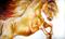 Art: GOLD THUNDER ~ EQUINE ART by Artist Marcia Baldwin