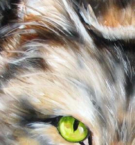 Detail Image for art SWEET TABBY Longhair