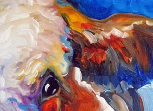Detail Image for art BLUE MOON BULL