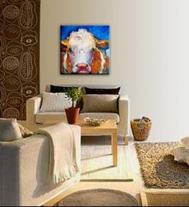 Detail Image for art BLUE MOON BULL
