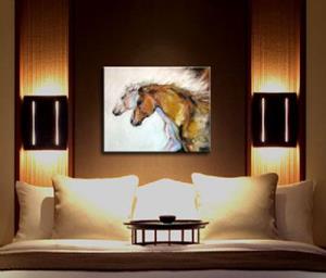 Detail Image for art DEAD RUN HORSES