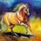 Art: BORN FREE HORSE by Artist Marcia Baldwin