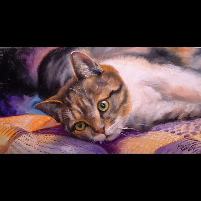 Art: Sweet Kitty Mine by Artist Marcia Baldwin