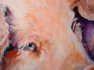 Detail Image for art PINK PIG