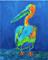 Art: Pop Pelican - sold by Artist Ulrike 'Ricky' Martin