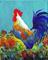 Art: rooster - sold by Artist Ulrike 'Ricky' Martin