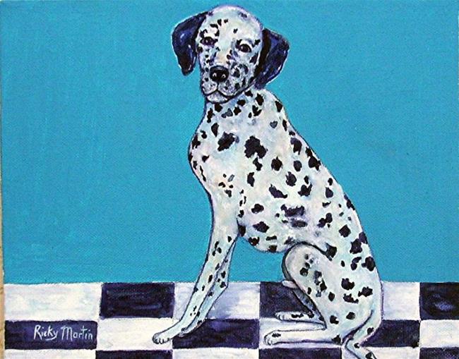 Art: Dalmation ( available in my ebay store) by Artist Ulrike 'Ricky' Martin
