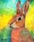 Art: Hare I Am - sold by Artist Ulrike 'Ricky' Martin