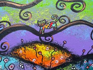 Detail Image for art Kaleidoscope Kats Detail Image for art Kaleidoscope Kats
