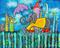 Art: Puddle Jumping by Artist Juli Cady Ryan