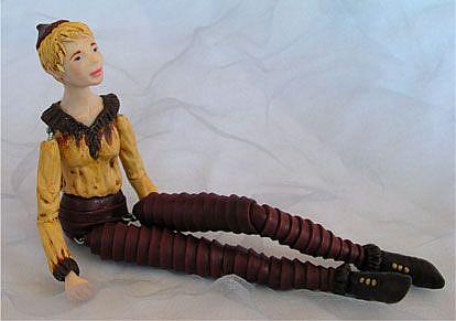 Art: Emily - Jointed Doll by Artist Andree Chenier