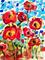 Art: Hot Poppies by Artist Delilah Smith