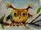 Art: Wise Owl by Artist Delilah Smith