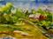 Art: Blue Bonnet Landscape by Artist Delilah Smith