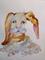 Art: Easter Rabbit by Artist Delilah Smith