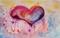 Art: String of Hearts by Artist Delilah Smith