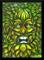 Art: Laughing Green Man by Artist Madeline  Carol Matz