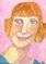 Art: Patricia's Yearbook Photo by Artist Dianne McGhee