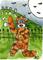 Art: Sock Monkey is a Reeeeal Tiger by Artist Nancy Denommee   